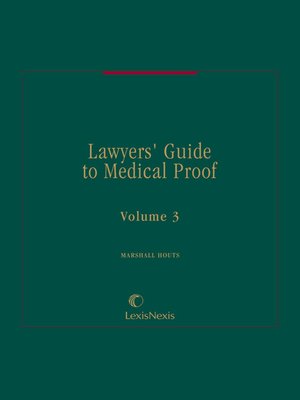 cover image of Lawyers' Guide to Medical Proof